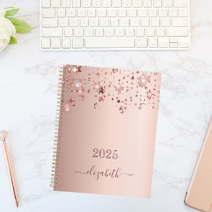 Agenda Estrellas Rosas de oro rosa rubor 2026