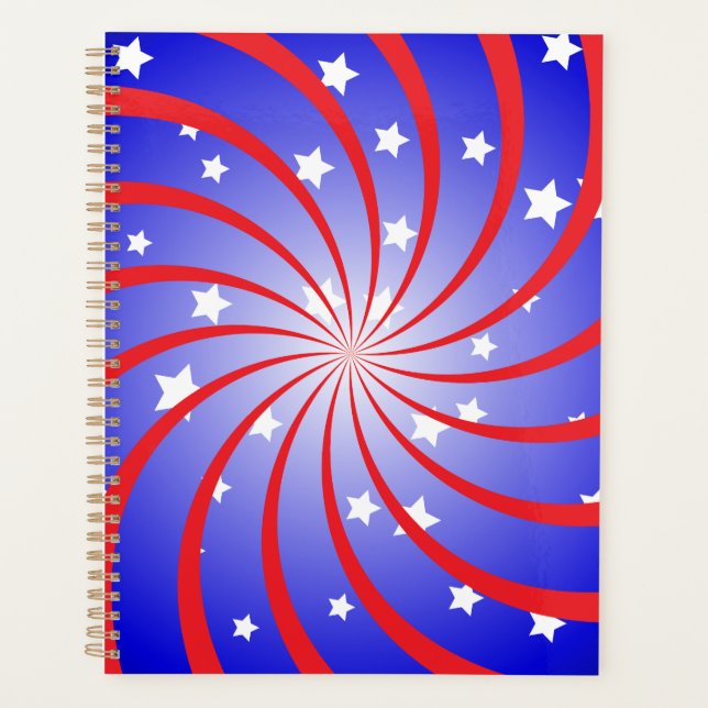 Agenda Estrellas y explosión en espiral (Anverso)