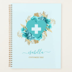 Agenda Estudiante de Enfermería Floral