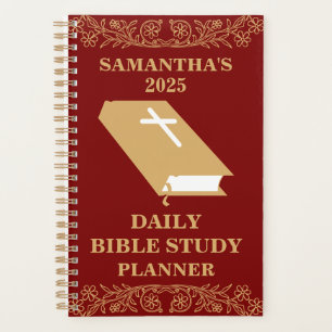 Agenda Estudio de la Biblia Diaria Personalizada Mujeres
