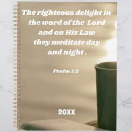 Agenda Estudio de la Biblia Salmo 1 Escritura Verso