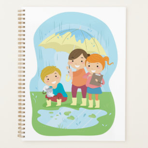Agenda Estudio de la naturaleza científica para niños baj