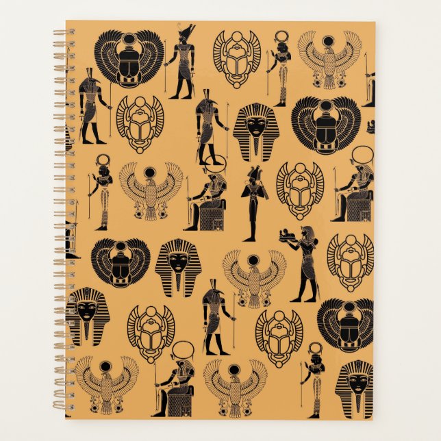 Agenda Eternal Sands: Egyptian Antique Elegance for Time (Anverso)