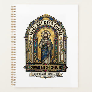 Agenda Evangelio Jesus Art Deco Jesus Fe Cristiana Art De
