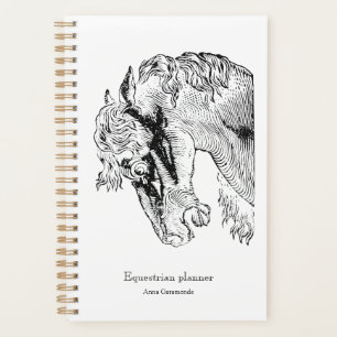 Agenda Éxito ecuestre vintage