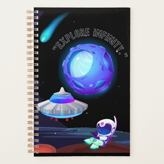 Agenda Explora el Infinito (Anverso)