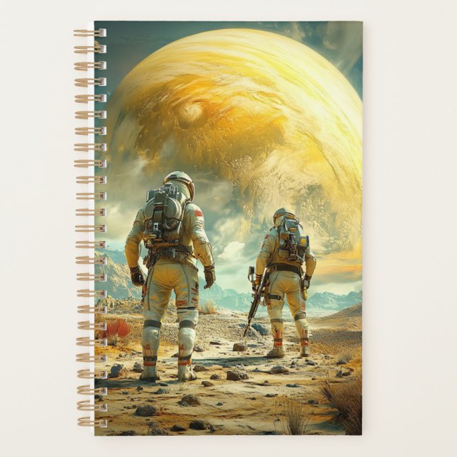 Agenda Exploración del planeta alienígena (Anverso)
