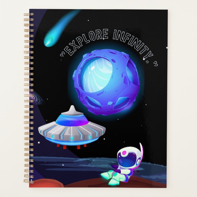 Agenda Explorar infinito (Anverso)