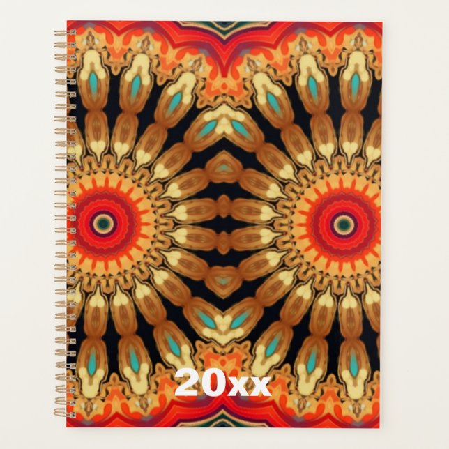 Agenda Explosión en Mandala (Anverso)