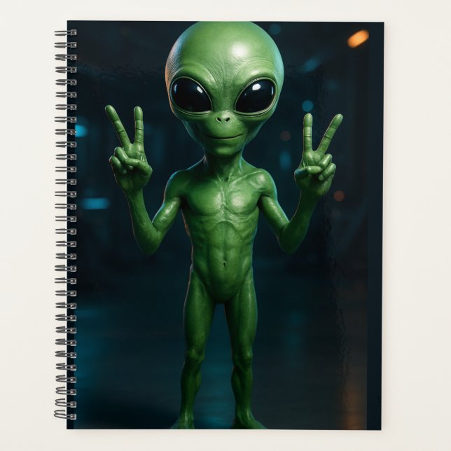 AGENDA Extraterrestre futurista (Anverso)