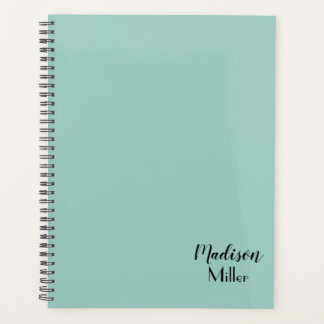 Agenda Fácil Mint Green Personalizado