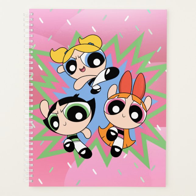 Agenda Factor de potencia de los Chicas Powerpuff (Anverso)