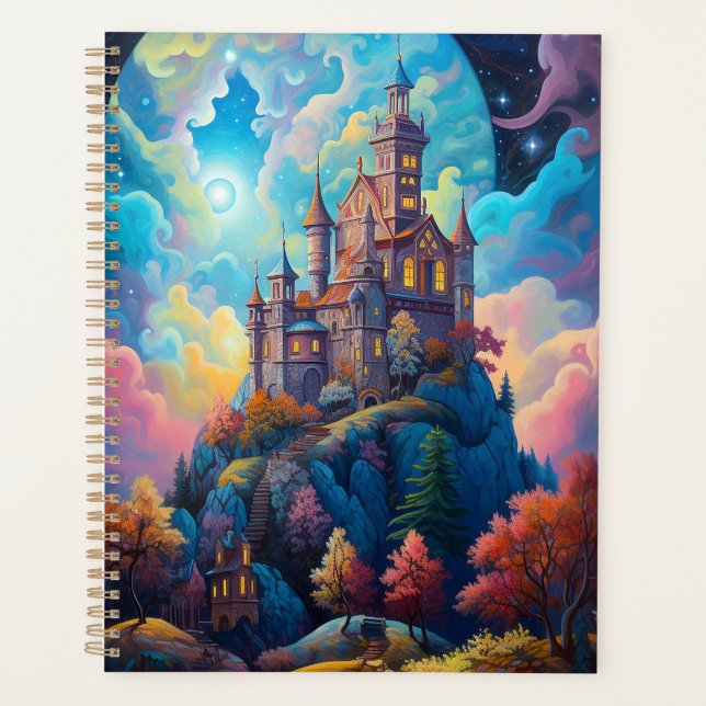 Agenda Fairy Tale Castle Fantasy Art (Anverso)