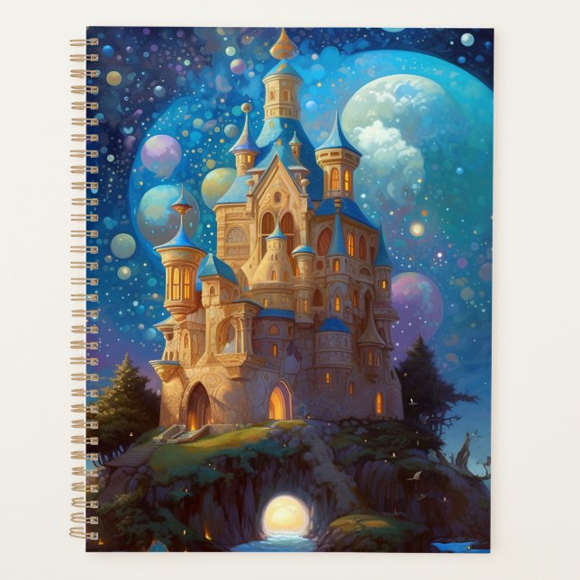 Agenda Fairy Tale Castle Fantasy Art (Anverso)