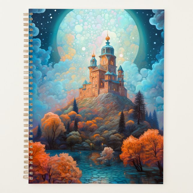 Agenda Fairy Tale Castle Fantasy Art (Anverso)
