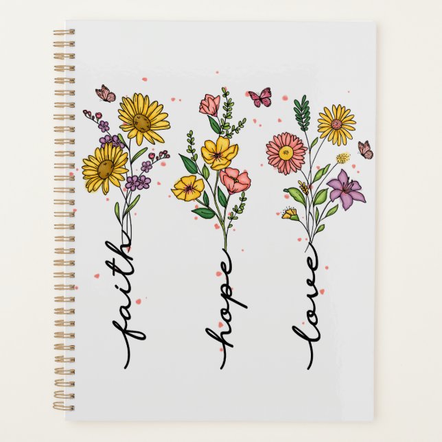 Agenda Faith-Hope-Love (Anverso)