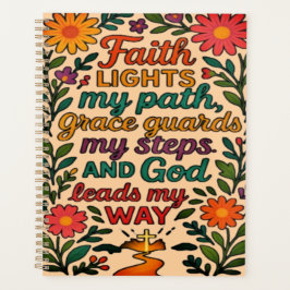Agenda Faith Lights My Path Christian Art - Inspirational