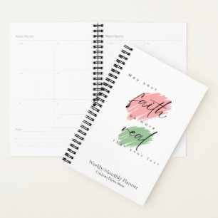 Agenda Faith Planner Fe vs. miedo