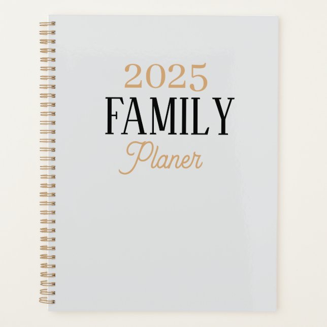 Agenda Family 2025 Planer (Anverso)