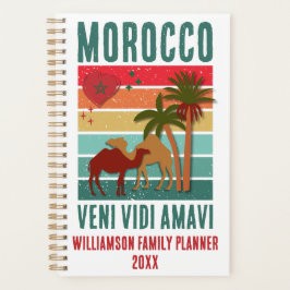 Agenda Family Reunion Vacation Morocco Trip Group 