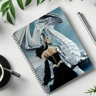 Agenda Fantasía de Dragón Blanco Reina de Invierno