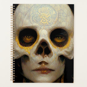 Agenda Fantasía de Máscara de Muerte Arte de Ciencia Ficc