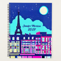Fantasía en París bajo una luna llena