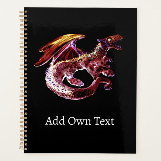 Agenda Fantasía Ruby Reds Dragon (Anverso)