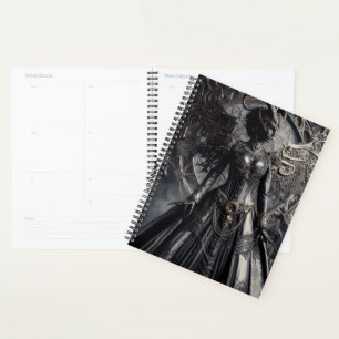 Agenda Fantasía Steampunk Oscuridad Demonio Moda