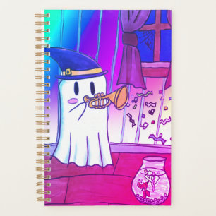 Agenda Fantasma Cuta - Planner de Kurt Spoopyton