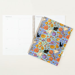 Agenda Fantasmas, Calabazas, Gatos y Diseño Continuo Espe