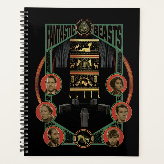 Agenda Fantastic Beasts Room of Requirement Graphic (Anverso)
