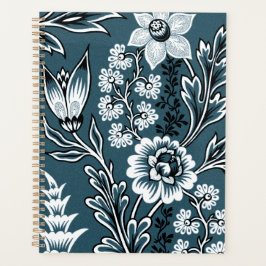 Agenda Fantastic Flowers (Slate Teal) Fine Art