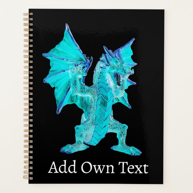 Agenda Fantasy Aqua Dragon (Anverso)
