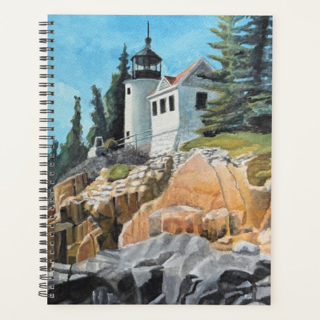 Agenda Faro de Bass Harbor (Anverso)