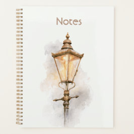 Agenda Farol de Calle Marrón Crema Claro