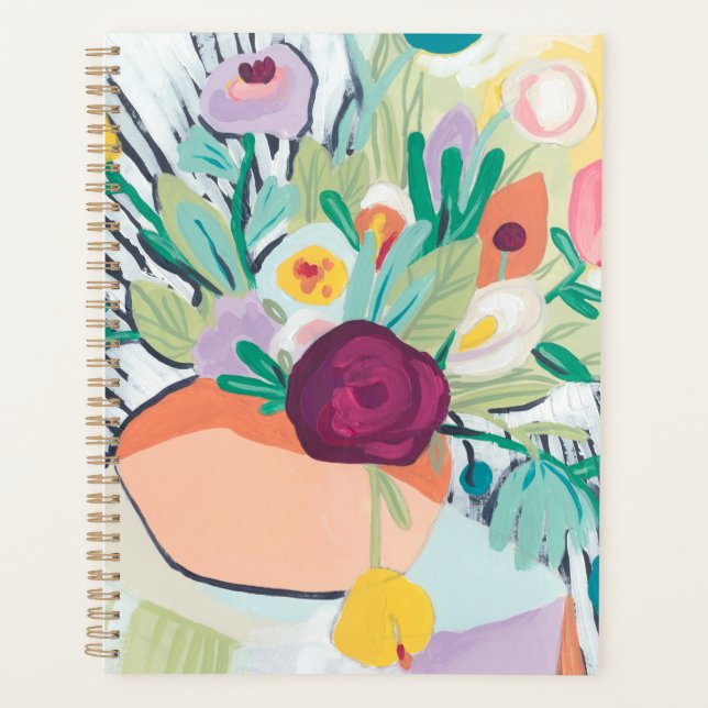 Agenda Fauvist Floral II (Anverso)