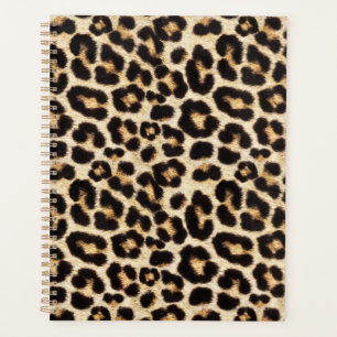 Agenda Faux Leopard Fur   Arte falso de Fur Cherie