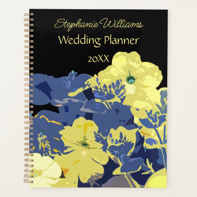 Agenda Favor de regalo del Boda de nombre personalizado a (Anverso)
