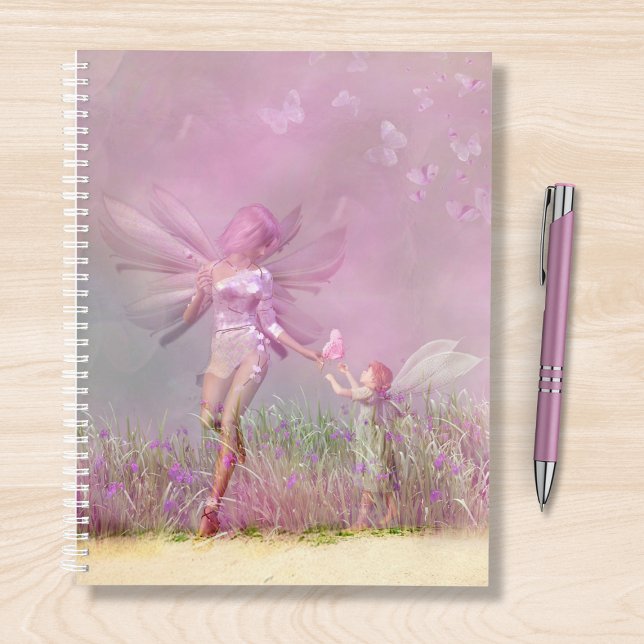 Agenda Fe de mariposa rosada y moderna (Subido por el creador)
