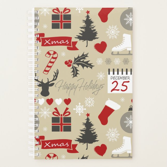 Agenda Felices Fiestas (Anverso)