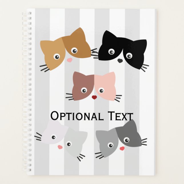 Agenda Felices gatitos curiosos (Anverso)
