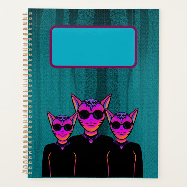 Agenda Feline Character (Anverso)