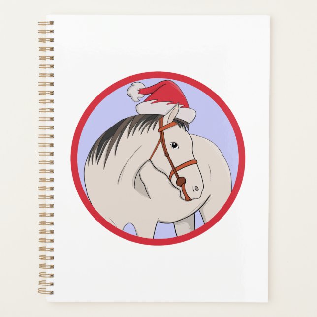 Agenda Feliz caballo navideño (Anverso)