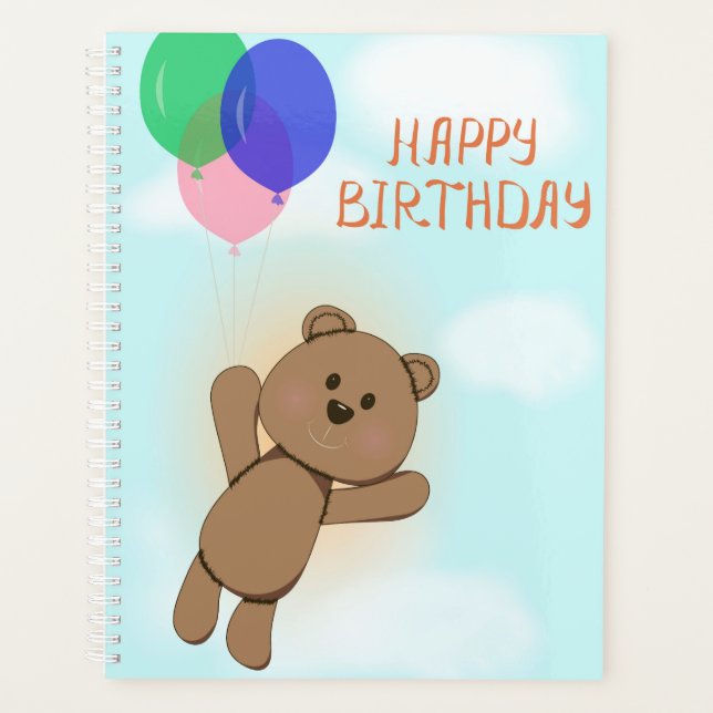 Agenda Feliz cumpleaños (Anverso)