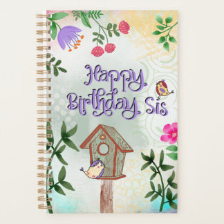 Agenda Feliz Cumpleaños Hermana