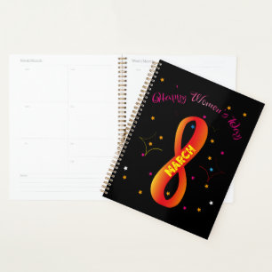 Agenda Feliz Día de la Mujer 8 de marzo