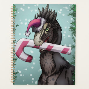 Agenda Feliz Dinosaurio de Navidad