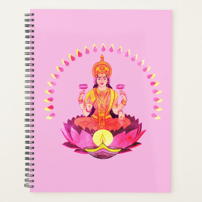 Agenda Feliz Diwali - Diosa Deepalavi Lakshmi 1 (Anverso)