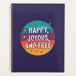 Agenda Feliz, feliz, libre, motivacional, Inspirador